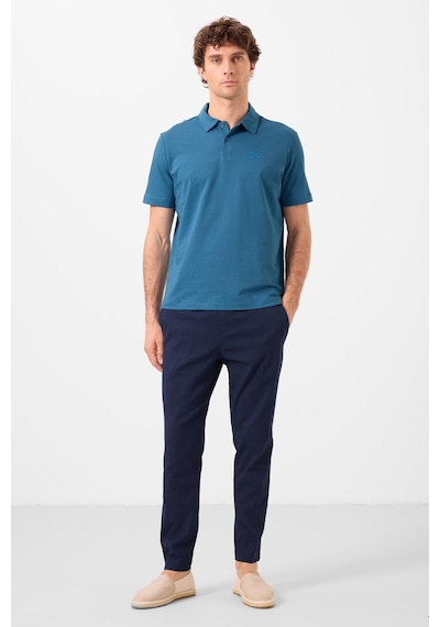 Tommylife Lacivert Standart Fit Dokuma Hafif Esnek Chino Erkek Pantolon - 82179 Lacivert