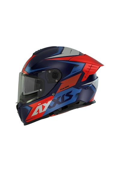 Axxis Hawk Evo SV Ixil C7 Full Face Kask Mat Mavi