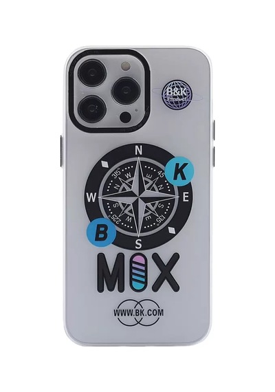 Newface Apple İphone 13 Pro Kılıf Apollo Magneticsafe Desenli Kapak - Apollo Şeffaf - 3