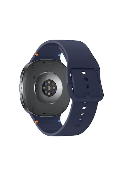 Samsung Galaxy Watch 9/8 40mm/44mm Ve Watch 8 Classic 46mm İle Uyumlu Konforlu Ve Yumuşak Silikon Kordon Lacivert Çok Renkli