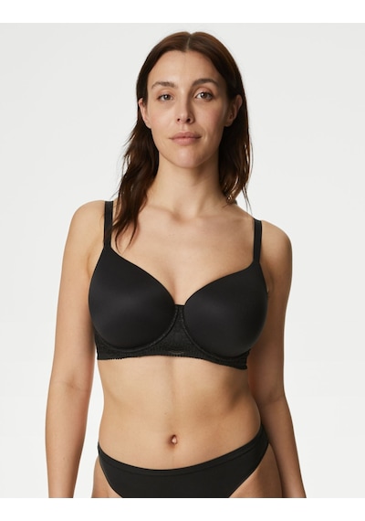 Marks & Spencer Body Soft:trade Mark: Destekli T-shirt Sütyeni T33003242f Siyah