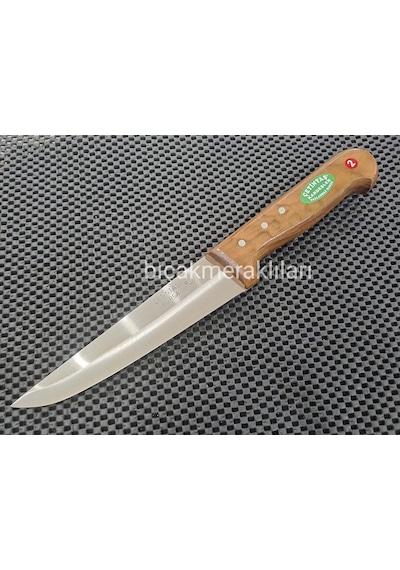 Kasap-mutfak Bıçağı 29cm 2 Numara Çetintaş Ahşap