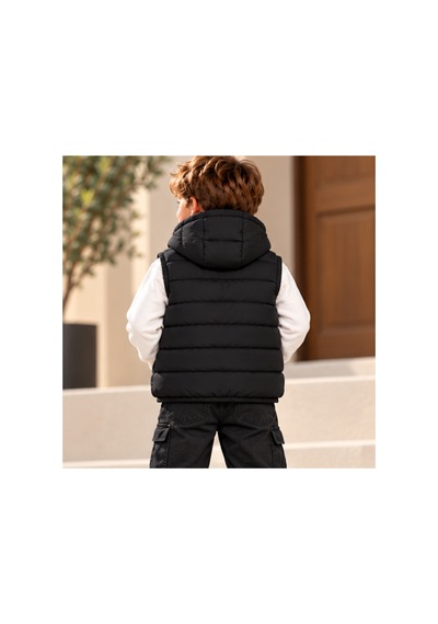 Maxx Kleın Siyah Erkek Çocuk Kapüşonlu Şişme Yelek Fermuarlı Kapitone Desenli Günlük Kullanım Sportif Dış Giyim 12 Ay 18 Ay 2 3 4 6 8 Yaş Maxx Kleın Siyah Erkek Çocuk Kapüşonlu Şişme Yelek Fermuarlı Kapitone Desenli Günlük Kullanım Sportif Dış Giyim 12 Ay 18 Ay 2 3 4 6 8 Yaş