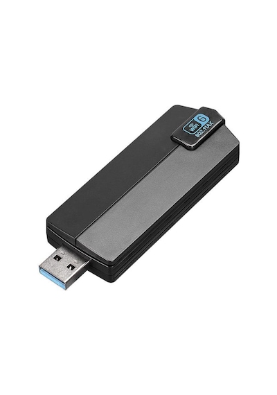Everest EVERLINK EWA1800 1800Mbps 2.4GHz/5GHz WIFI-6 AX1800 RTL8832 2*3.5dBi USB3.0 Kablosuz Adaptör