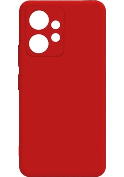 Xiaomi Redmi Note 12 4g Kılıf Zore Biye Silikon Kırmızı