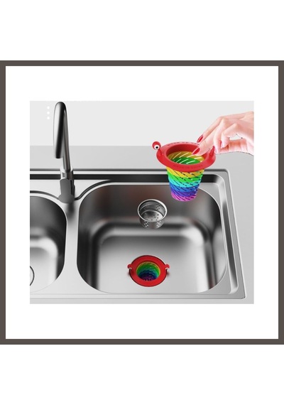 Bezos Renkli 6 Kademeli Lavabo Süzgeci Nxrlvng Standart
