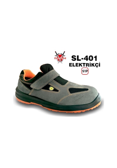Overguard Sl-401 S1p Elektrikçi İş Ayakkabısı Siyah