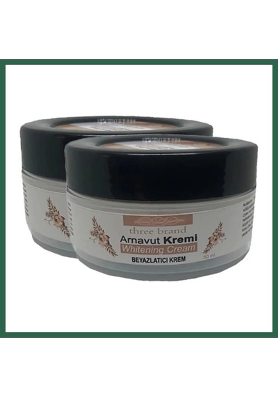 Bezos Süper Three Brand Arnavutkremi 2 Adet Whitens Cream Tümbölge Kremi 50 Ml Bzs01