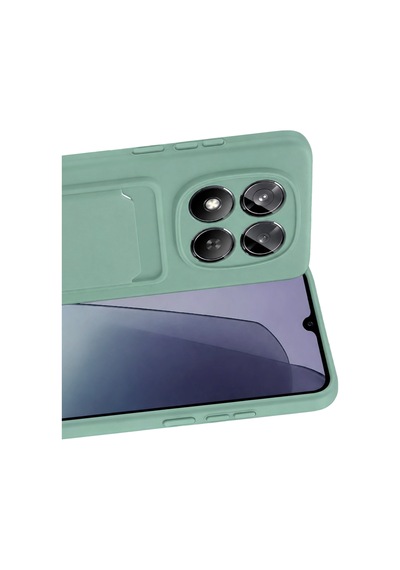 Newface - 713 - Xiaomi Redmi Note 15 Pro 4g Kelvin Kartvizitli Silikon - - Concepta - Açık Yeşil