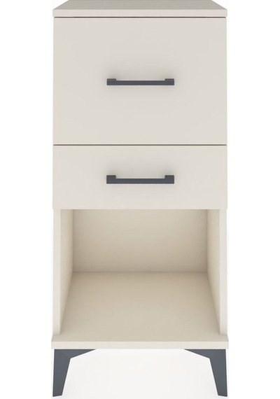 Arges Komodin 2 Çekmeceli 44x30x96 Aytaşı-aytaşı Aytaşı