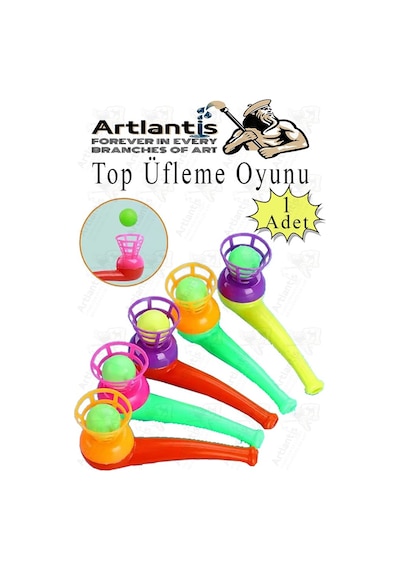 Top Üfleme Oyunu 1 Adet Saksafon Üfleme Nefes Oyuncağı Üfleme Düdüğü Oyuncak Karne Sınıf Çocuk Hediye