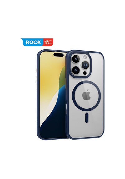 Rock Apple Uyumlu iPhone 16 Pro Guard Serisi Silikon Kılıf Siyah