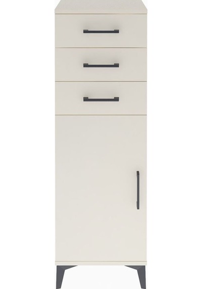 Arges Dolap 3 Çekmeceli Tek Kapaklı 44x30x134 Aytaşı-aytaşı Aytaşı