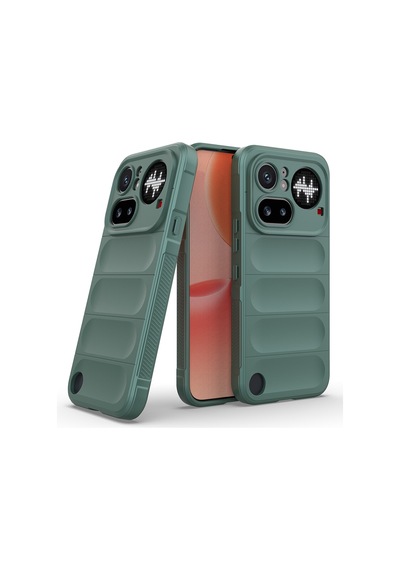 Adige Nothing Phone 4a Pro Kılıf Etnik Optimum Silikon Yeşil
