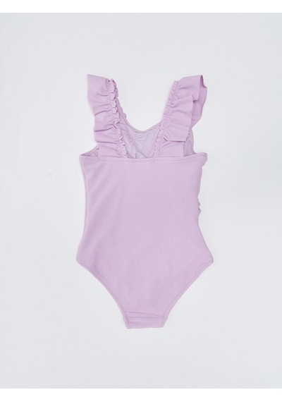 Deep Beach Fırfırlı Dokulu Kumaş Kız Çocuk Mayo Db200789cm 001