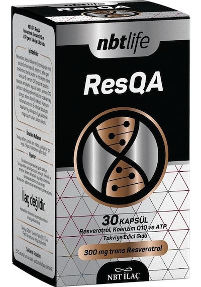 Nbt Life Resqa Resveratrol Ve Koenzim Q10 30 Kapsül