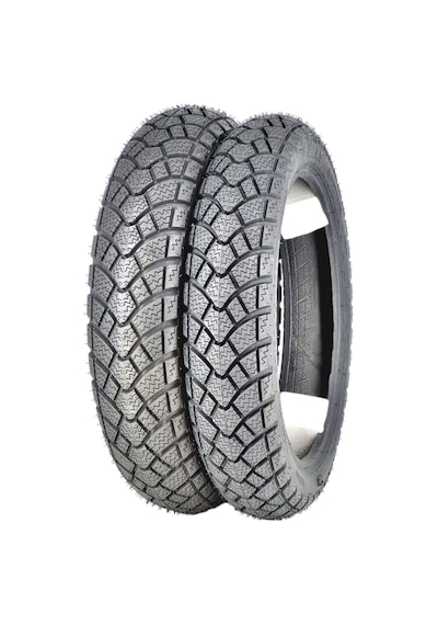 Honda Dio Kışlık Lastik Takımı 100/90-14 Ve 90/90-14 Tl Tubeless - Dubleks