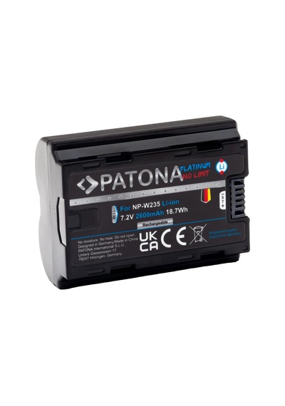 Patona 1339 Platin Fujifilm Np-w235 Batarya