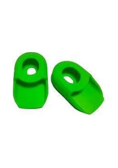 Bisiklet Aynakol Pedal Kolu Koruyucu Silikon Pvc Koruyucu Yeşil