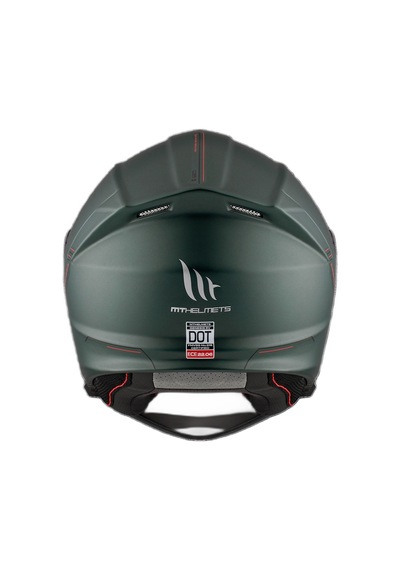 Mt Genesis Sv A2 Çene Açılır Kask Mat Yeşil