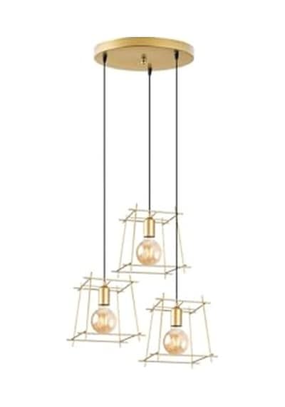 Model Taçlı Led Avize 3 Renk Işık Beyaz Gün Işığı Sarı Siyah Kasa Alüminyum Gövde Modern Tasarım Salon Otur Diğer