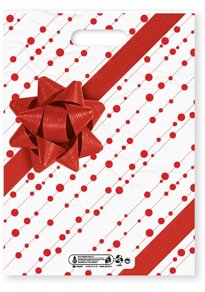 Takviyeli Poşet Kurdela No:3 50'li 33 x 45 CM