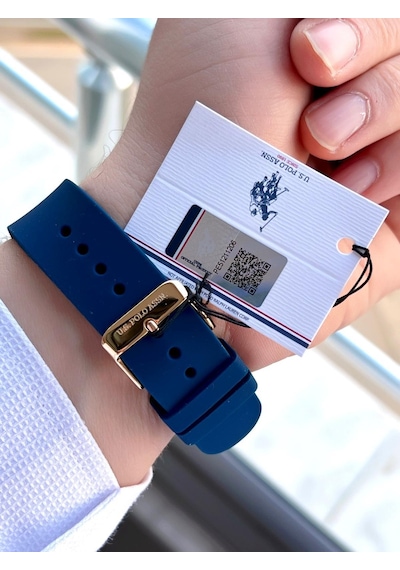 U.s.polo Assn Silikon Kordon 3 Atm Suya Dayanıklı Spor Erkek Kol Saati U.spa.1110.e04 Lacivert