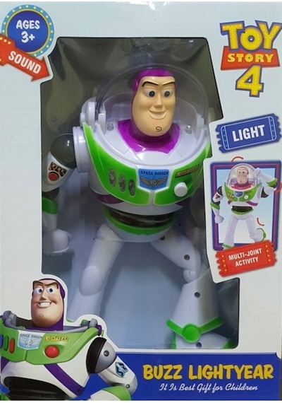 Toy Story Işıklı Sesli Yürüyen Buzz Lightyear Figür