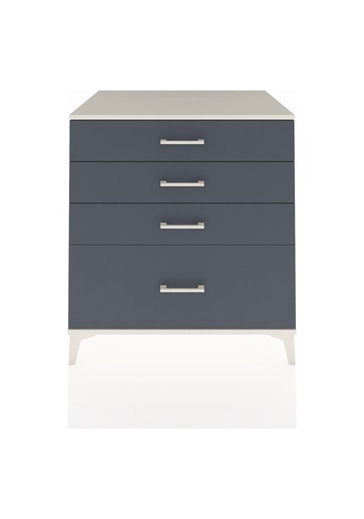 Kronos Şifonyer 4 Çekmeceli 88x59x96 Aytaşı-antrasit Aytası