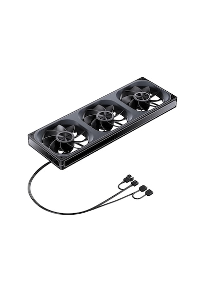 Za-360br Ters Pc Kasa Fanı, Hepsi 3 Bir Arada, 3x120mm 3pin Argb Fanlı Tek Çerçeve Ünitesi, Pwm, 4 Taraflı Sonsuzluk Ayna Fanlı Ters Bıçak Sessiz Fanlar, Alüminyum İsim Plakası, 28 Mm Kalın
