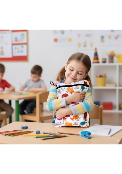 Zoo 30x36cm Su Geçirmez Islak Mayo Kıyafet Taşıma Torbası Çok Amaçlı Çanta Organizer Fermuarlı Polyester Saklama Çantası