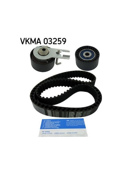 SKF VKMA03259 Triger Eksantrik Gergi Seti Scudo / 307 / C3 C4 C5 Berlingo Jumpy / Cmax Focus 1.6 HDI 16V Dv6Ted4 1.6 TDCI