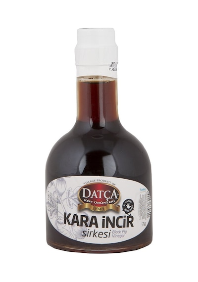 Datça Köy Ürünleri Kara İncir Sirkesi Kule Şişe Üst 250 ML