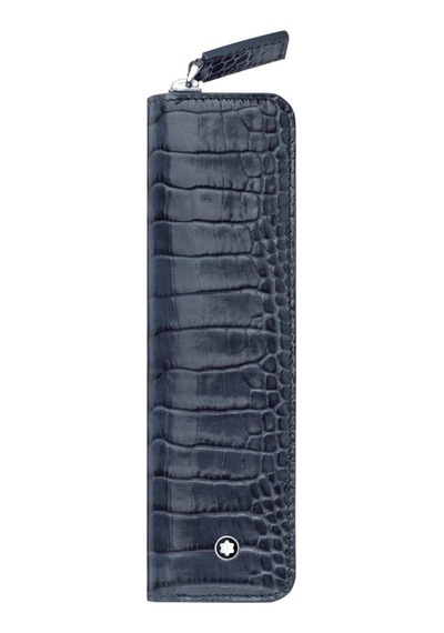 Montblanc Meisterstück Selection Deri Kalemlik İndigo 112984