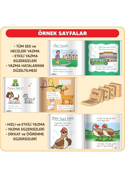 Adeda Yayınları İlk Okuma Yazma Seti - 13 Kitap - Yeni 2023