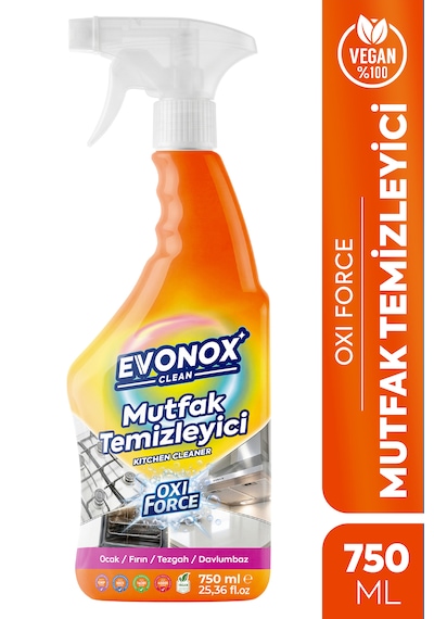 Clean Oxi Force Mutfak Temizleyici 750 Ml Tekli
