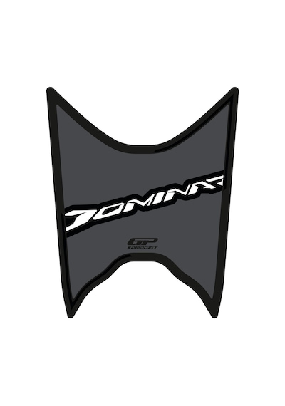 GP Kompozit  Bajaj Dominar 250 / 400 2020-2024 Uyumlu Tank Pad Gri
