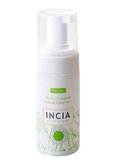 Incia Yağlı Ciltler için Doğal Yüz Temizleyici 125 ML