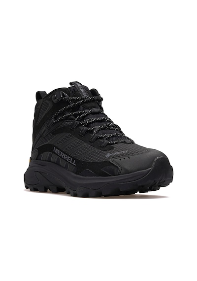 Merrell Moab Speed 2 Mıd Gtx Erkek Gro-tex Vibram Taban Outdoor Bot 25k J037501 Siyah Siyah
