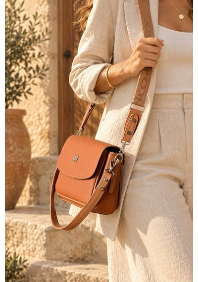 Just Polo Taba Yeni Sezon Kolon Askili 4 Bolmeli Kadin Omuz Cantasi 21x16cm 4062
