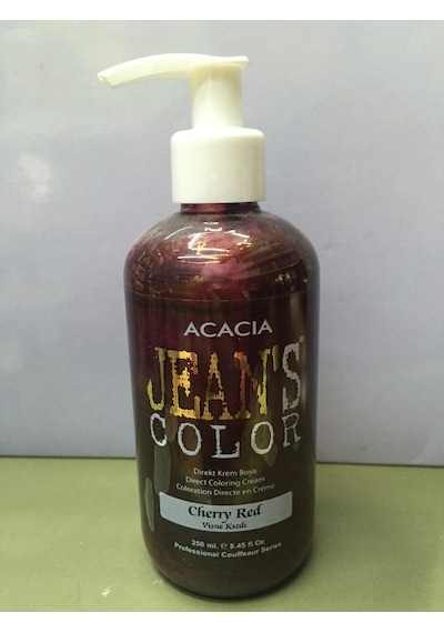 Acacia Jeans Color Vişne Kızılı