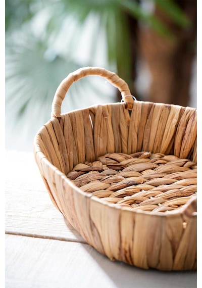 Acar Wicker Hasır Ekmek Sepeti 30 Cm Hasır
