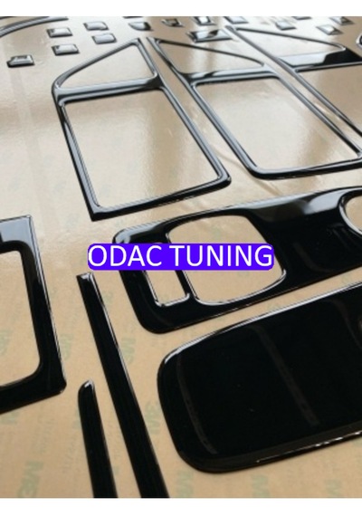 Fiat Ducato 2006 - 2019 Maun Kaplama , Piano Black Renk