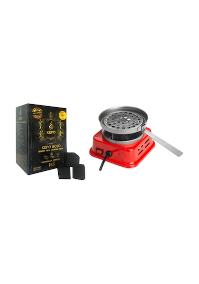 Kefo Gold 1 Kg Kömür + Kare Mini Közmatik