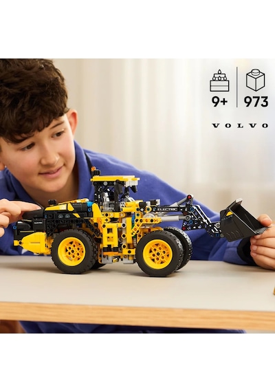 LEGO® Technic Volvo L120 Electric Tekerlekli Yükleyici 42209 - İnşaatı Seven 9 Yaş ve Üzeri Çocuklar için Yaratıcı Oyuncak Yapım Seti(973P)