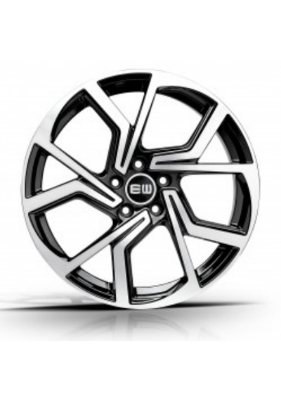 VOLKSWAGEN UYUMLU JANT Elt270 5x112 7x17 Et40 Eb57.1 Black Polished