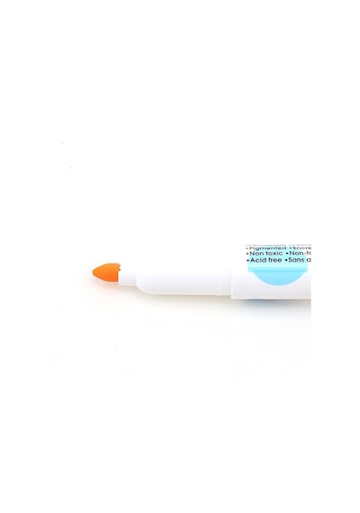 Marvy Fabric Marker Kumaş/T-Shirt Boyama Kalemi Turuncu