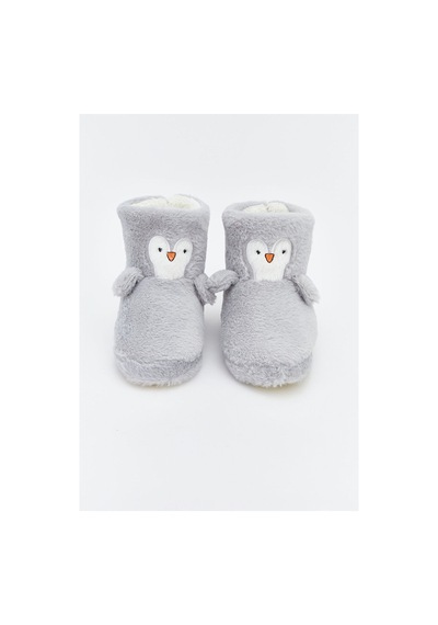 Lc Waikiki Alıta Cıty Farkıyla Lcw Steps Gri Kız Bebek Panduf Gri - 924186031 Gri