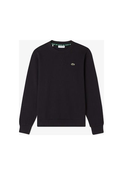 Lacoste Kadın Regular Fit Bisiklet Yaka Sweatshirt Siyah
