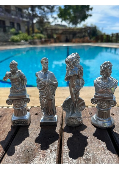 Yunan Antik Heykel Biblo 4lü Set
